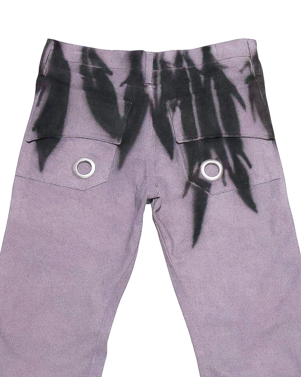 Feather Belt Flared Denim